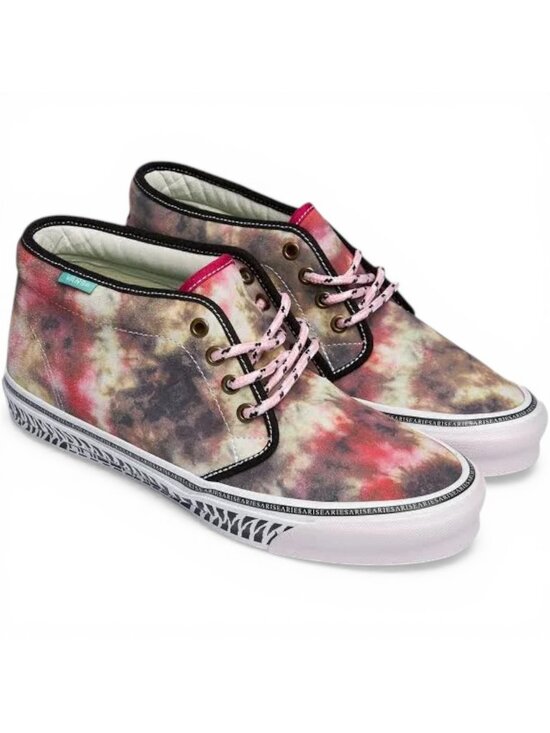 VANS Chukka OG x Aries Tie Dye for Sale | Authenticity  Vans Aries OG Chukka Boot LX Tie Dye Black Pink Men 7.5 Women 9 Shoes NIB